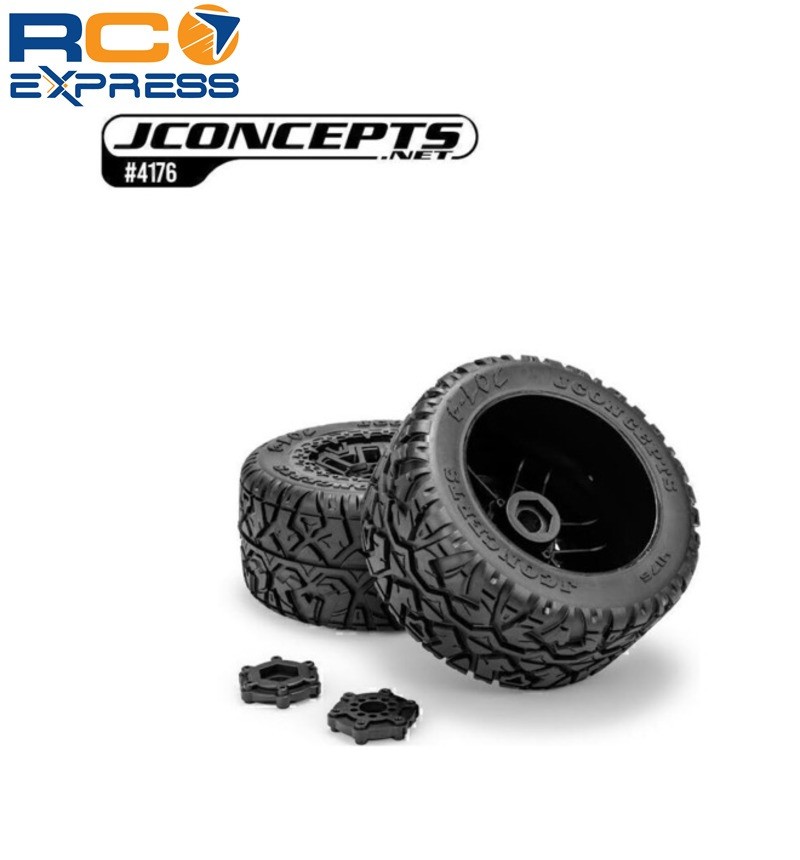 JConcepts G-Locs Pre-Mounted Tires Fits - Maxx Kraton 4s Kagama 4s JCO4176-39812