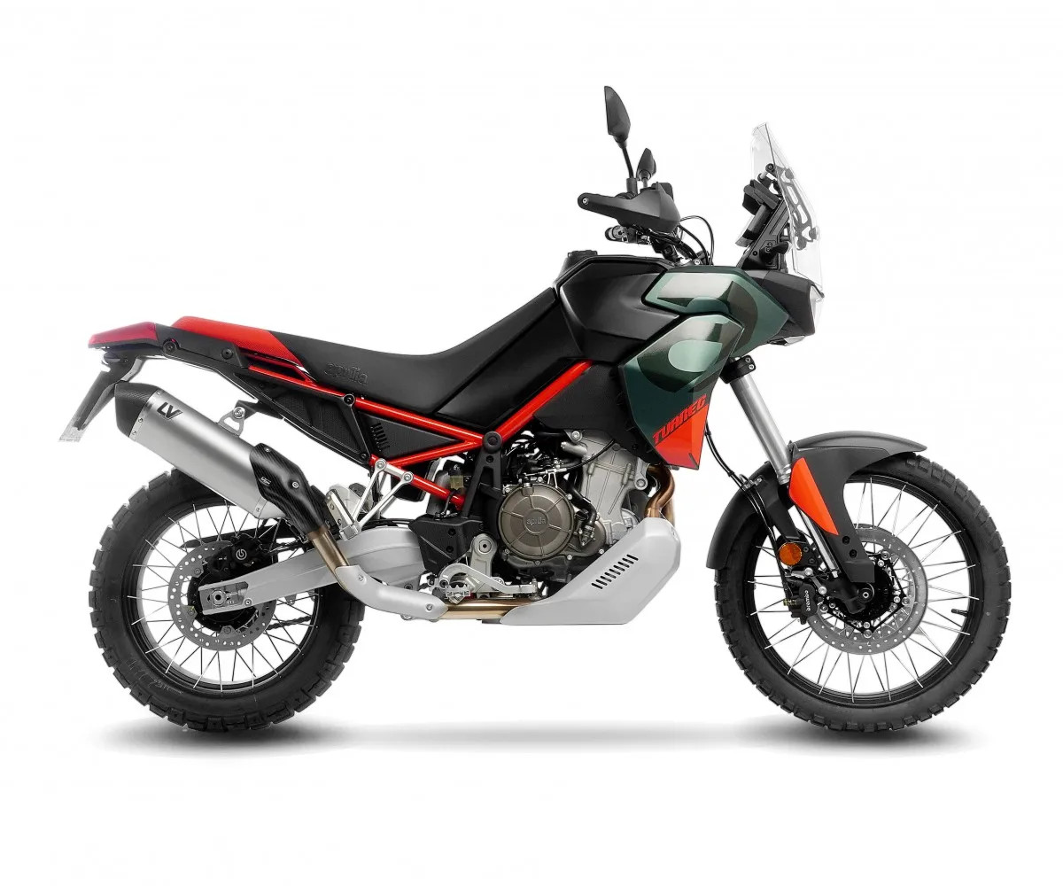LeoVince Muffler exhaust LV-14 TITANIUM EURO 5 APRILIA TUAREG 660 2022 2024