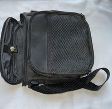 Vintage Portable CD Player Carry Case Black Vinyl