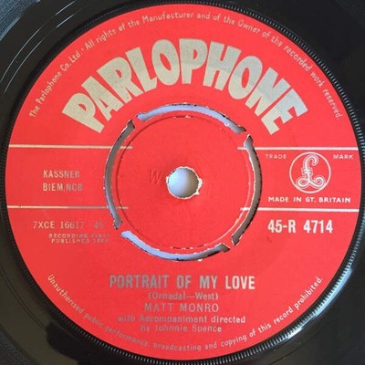 Matt Monro - Portrait Of My Love (VINYL)