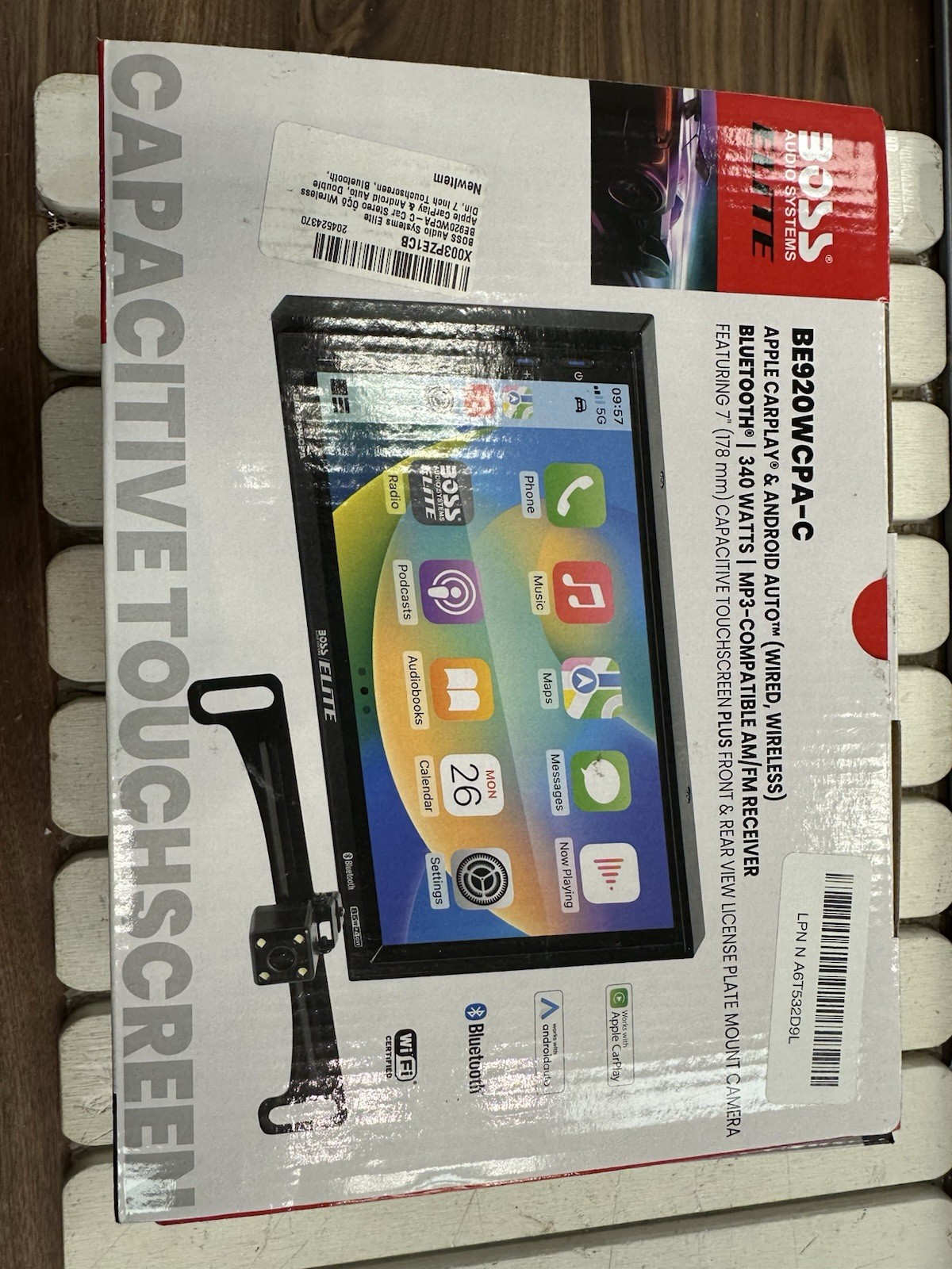 BOSS Audio Elite BE7ACP.XC Digital Multimedia Receiver + Cam