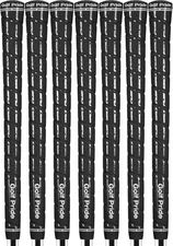 Golf Pride Tour Wrap 2G Golf Grip Midsize Black - Set of 7 - High Tack