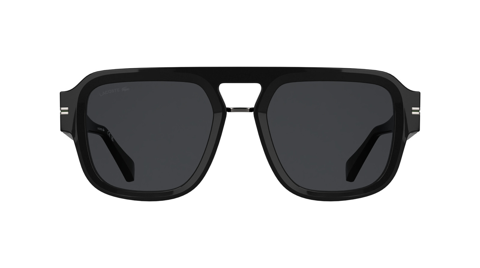 Lacoste L6094s 001 Black 53/20/150 Men's Sunglasses thumbnail 2