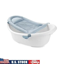4-in-1 Baby Bath Tub Infant Bather Sit-Up Support Mesh Sling Adjustable Design