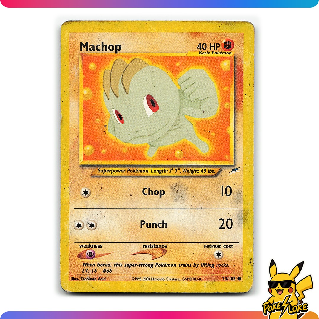 Machop - 73/105 - Neo Destiny - [DMG]
