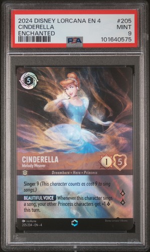 Cinderella - Melody Weaver graded PSA 9 for sale on eBay