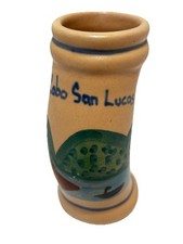 hand-painted shot glass Ceramic Souvenir Shot Glass with Hand-Painted City Street Scene — listing 2