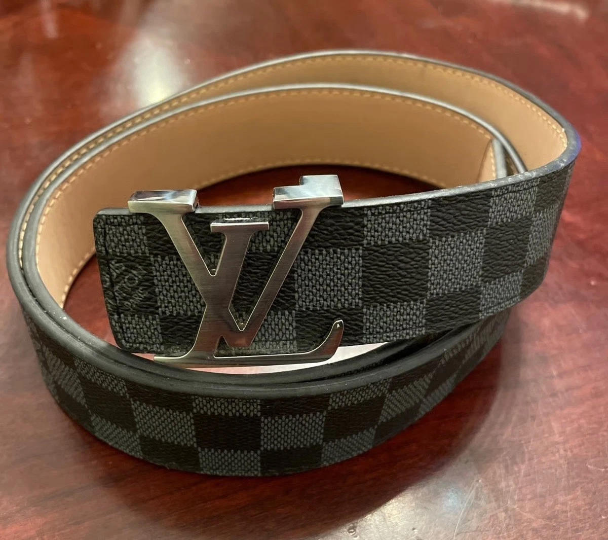 Louis Vuitton Black Belts for Men for sale | eBay
