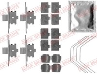 ZubehöRsatz Scheibenbremsbelag Quick Brake 109-1791 FüR Ford Mondeo BA7 Mazda 4