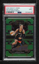 2024 Select WNBA Concourse Neon Green Prizm 50/75 Natasha Cloud PSA 9 MINT 3hd