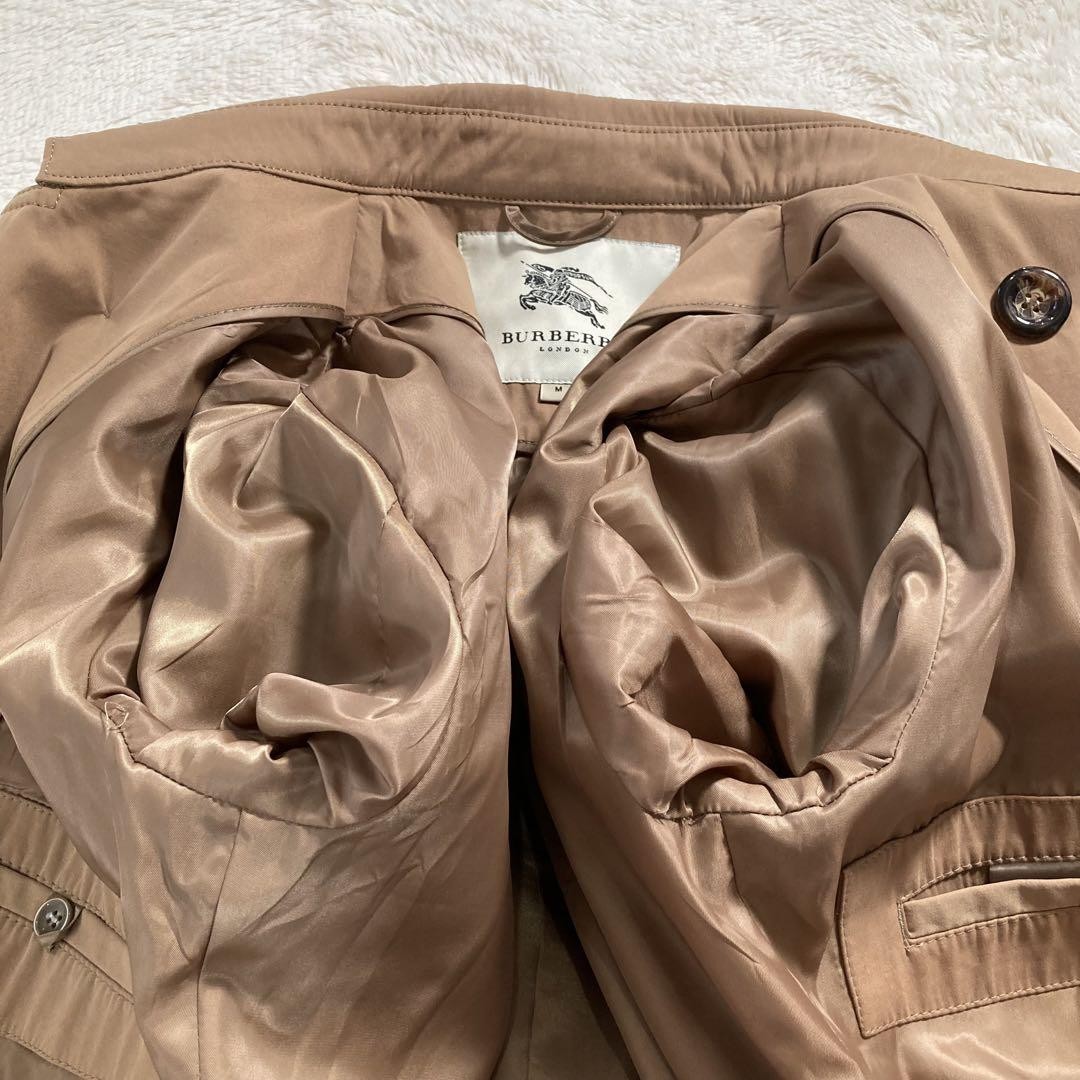 Men's mid-length brown Burberry London trench coat in good condition thumbnail 12