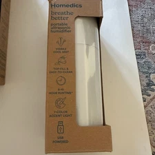 Homedics Breathe Better Portable Humidifier  NEW