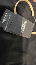 NWT - Speedo Fastskin Lzr Racer X Male Jammer Black / Gold   Size: 24