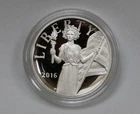 2016 S American Liberty Silver Medal 1 oz .999 Silver Proof OGP COA  #1828 F