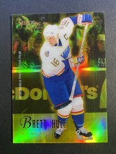 1995-96 Pinnacle Select Hockey Certified Mirror Gold Brett Hull Blues Card #4