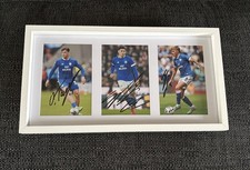 CARDIFF CITY MULTI SIGNED & FRAMED DISPLAY +COA