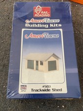 O Gauge Rail Roading Ameri-Towne Building Kit Trackside Shed