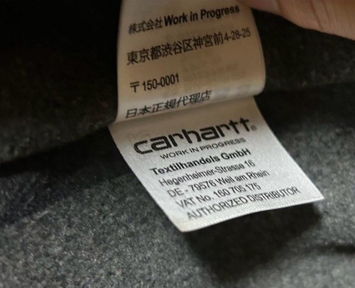 CARHARTT WIP Detroit Jacket Size S Vintage Made in Cambodia Japan - Picture 18 of 18