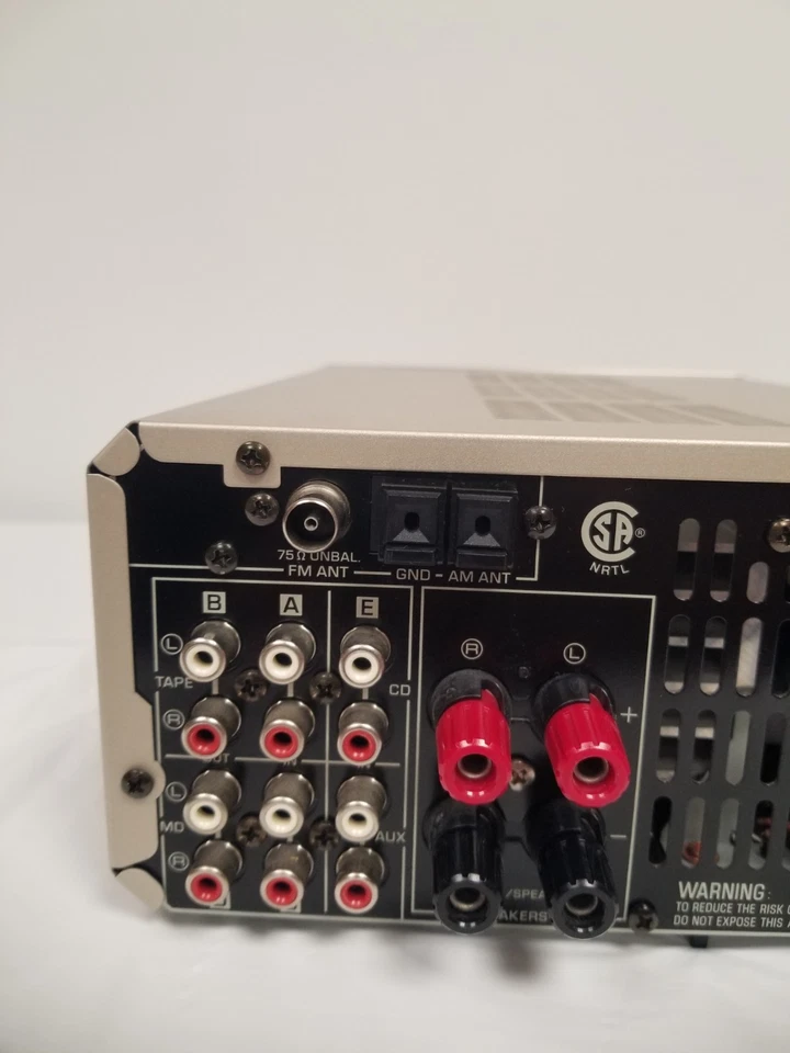 Yamaha Natural Sound Stereo Receiver RX-E100 - Image 3 of 4