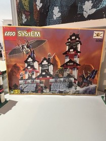 Lego 6093 Flying Ninja&rsquo;s fortress Japan castle incomplete