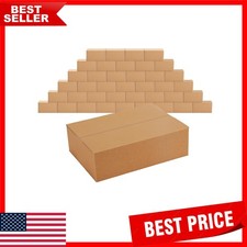 Lightweight 40 Pack 10x7x3 Shipping  Moving Boxes - Recyclable  Stackable