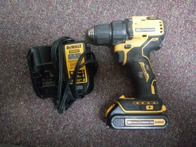 DEWALT 20V DCD708 Brushless Lithium-Ion Cordless Drill/Driver +Battery & Charger