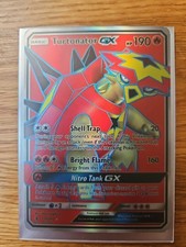 Pokémon TCG Turtonator GX Guardians Rising Holo Full Art Ultra Rare Card 131/145