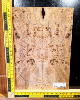 Ulme Wurzelholz Gitarrenplatte Set Bookmatched Gitarrenbau Bass Gitarrenbauer Holz Droptop