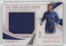 2021 Panini Immaculate In the Game Premier League 45/49 Mason Mount Patch nd3