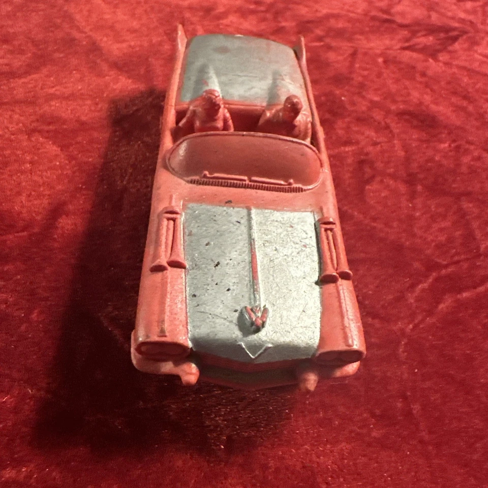 Coche rojo vintage, raro, Sun Rubber Co., 5 pulgadas x 2 pulgadas x 1,5 pulgadas Foto 2 de 4