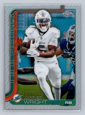 2025 Topps Chrome Football - Refractors #190 JAYLEN WRIGHT