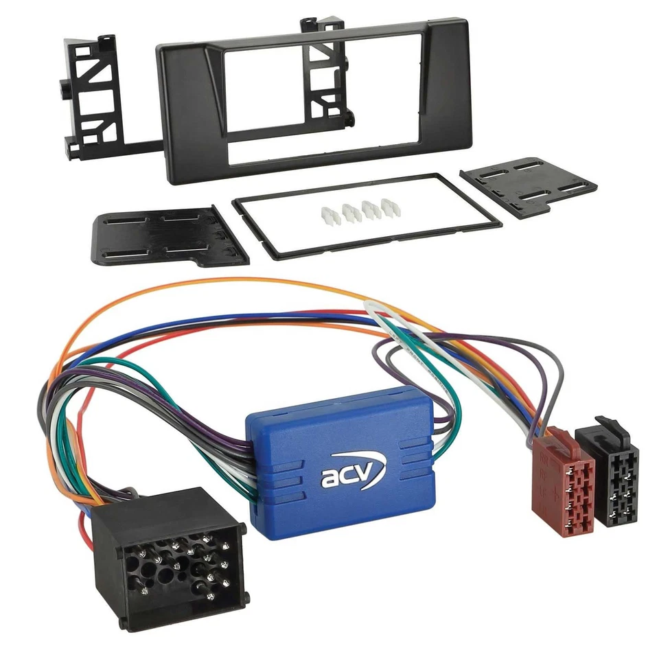 JVC MP3 USB 2DIN DAB Bluetooth CD Autoradio für BMW X5 E53 5er E39 Rundpin Aktiv - Bild 3 von 4