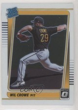 2021 Panini Donruss Optic Rated Rookie Wil Crowe #94 5a4