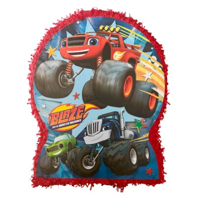 Ya Otta Blaze Pinata Pull String Party Supply 21.5  L x 17.75'' W x 3'' H