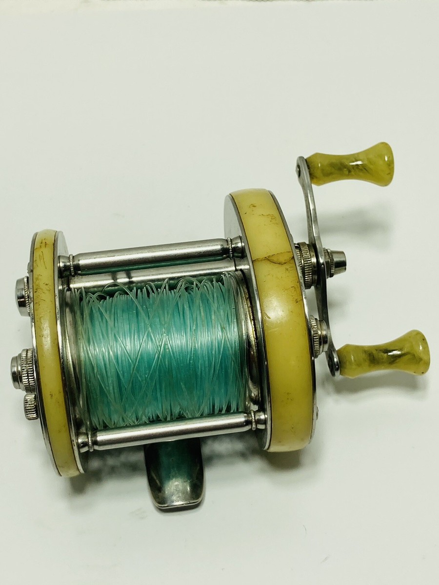 Vintage Shakespeare President Fishing Reel N0. 1970 *WORKING