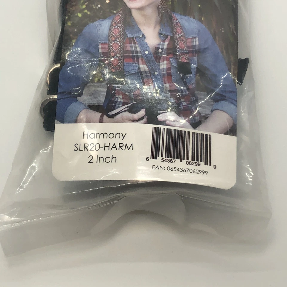 New Capturing Couture Harmony 2" Camera Strap Red Velvet - Image 4 of 4