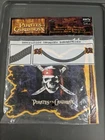 Pirates Of The Caribbean Honeycomb Party Decorations Black Flag 8 Feet