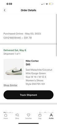 Nike Women's Cortez Shoes Sail Gorge Green Malachite DS Size Nike Women's Cortez Shoes Sail Gorge Green Malachite DS Size