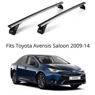 Premium Roof Rack For Toyota Avensis Saloon (2009-18) Saloon AL302/145M ...