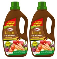 2x Liquid Seaweed Concentrate Fertiliser Garden Plant Food Feed Fertilizer 1.5L 1.70 per litre