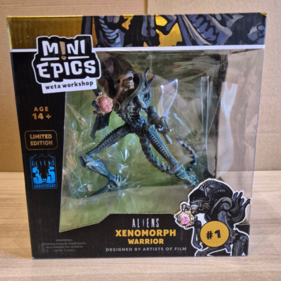 Mini Epics Aliens Xenomorph Warrior [Limited Edition] Weta Workshop - Like New!