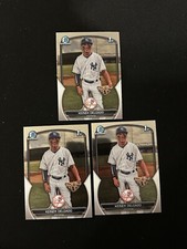 (3) 2023 Bowman Chrome - Prospects #BCP-191 Keiner Delgado 1st New York Yankees