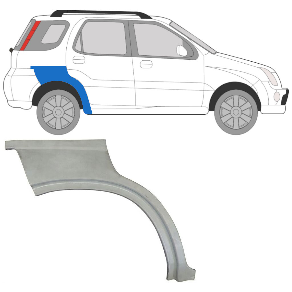 SUZUKI IGNIS 2000-2003 REAR WHEEL ARCH REPAIR PANEL / RIGHT RH