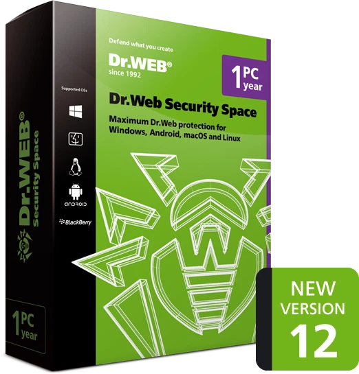Antivirus DR.WEB Security Space internet security 2025 protection for PCs lot - Image 3 of 4