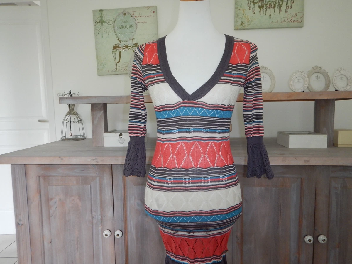 Robe Noire Sans Manches Pepe Jeans - Taille XS - Occasion Très Bon état