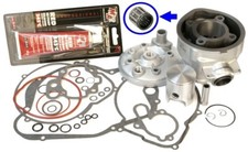 70cc MODIFICA CILINDRO GUARNIZIONI KIT per YAMAHA THUNDERKID 50 LC 2TEMPI SIL.