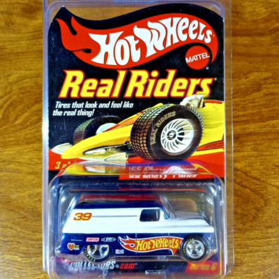 「2007 RLC REAL RIDERS '55 CHEVY PANEL Hot Wheels RLC Real Riders '55 Chevy Panel 4406/11000 Blue White