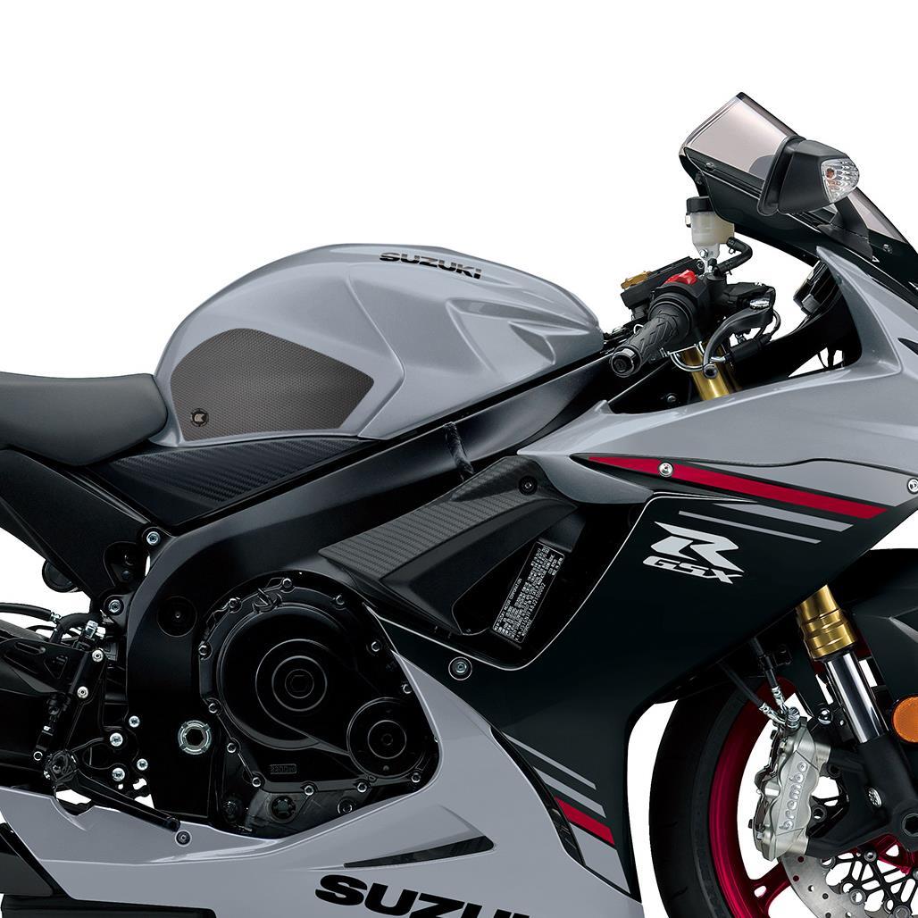 Suzuki GSXR600/750  2011-2021 Eazi-Grip Streamline Tank Grip Traction Pads Black