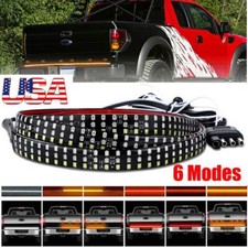 48Inch Truck Tailgate LED Light Bar Brake Reverse Turn Signal Stop Tail Strip