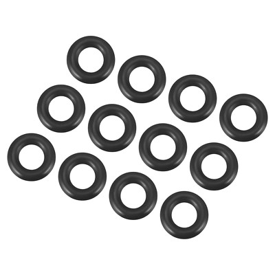 12 Stücke Nitrilgummi O Ring Für Dichtungsanschluss 10Mm X 6Mm X 2Mm